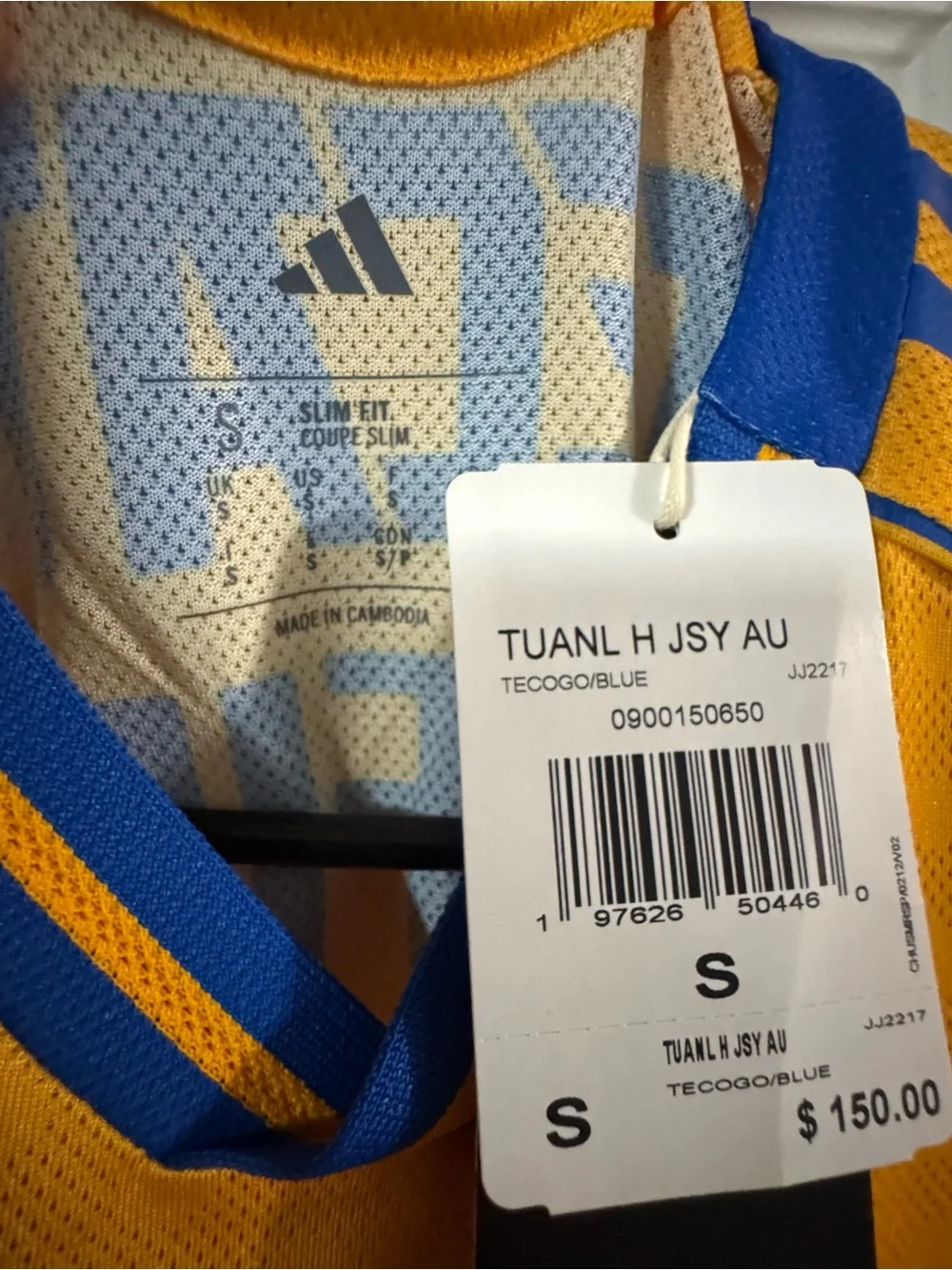 New Adidas Tigres UANL 2025/2026 home jersey